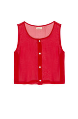 silk vest