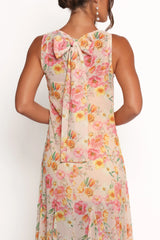 Keani Maxi Dress - Peony