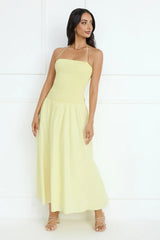 Unmatched Energy Halter Maxi Dress