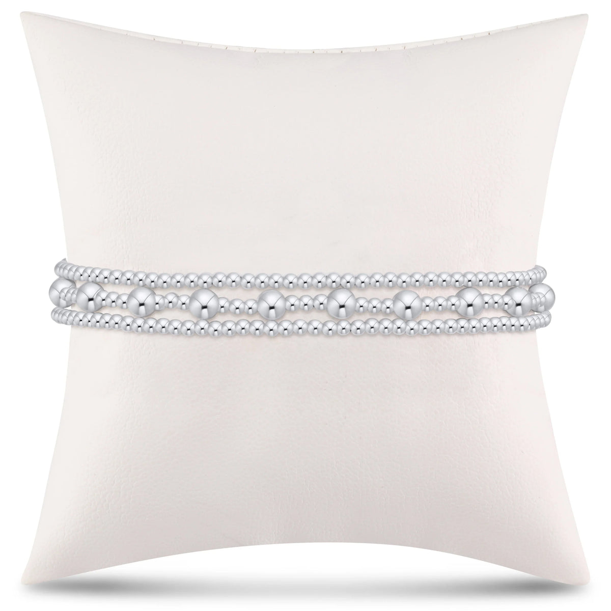 simply classic sincerity stack - sterling - stack of 3