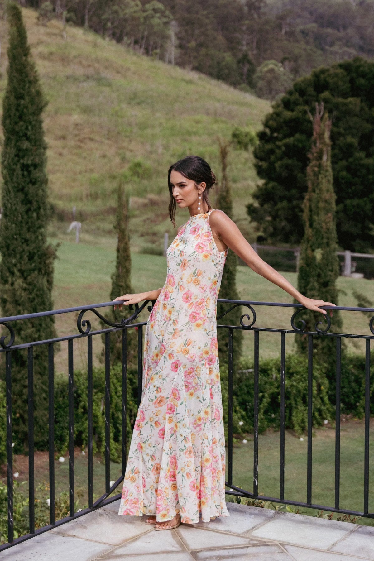 Keani Maxi Dress - Peony