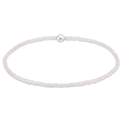 Hope Classic Sterling Bracelet - Silky White