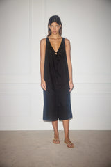 Tuck Tie Dress