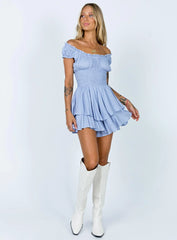 The Love Galore Romper Blue Lower Impact