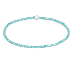 Hope Classic Sterling Bracelet - Sea Glass