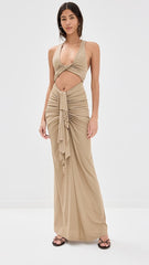 Christopher Esber Vivenda Drape Front Dress  Vivenda Drape Front Dress